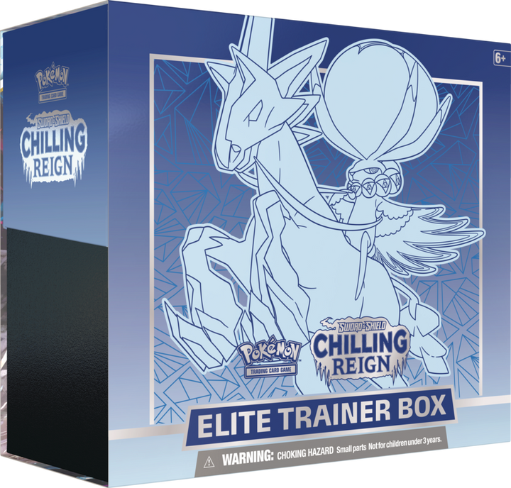 Pokemon TCG Chilling Reign Elite Trainer Box Ice Rider