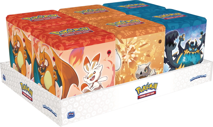 Pokemon TCG Stacking Tin (Fighting/Fire/Darkness)